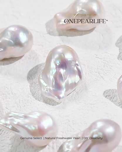 AAA Quality Natural Big Baroque Freshwater Pearl Beads – DIY Earrings, Bracelet & Necklace Jewelry Making Supplies Onepearlife