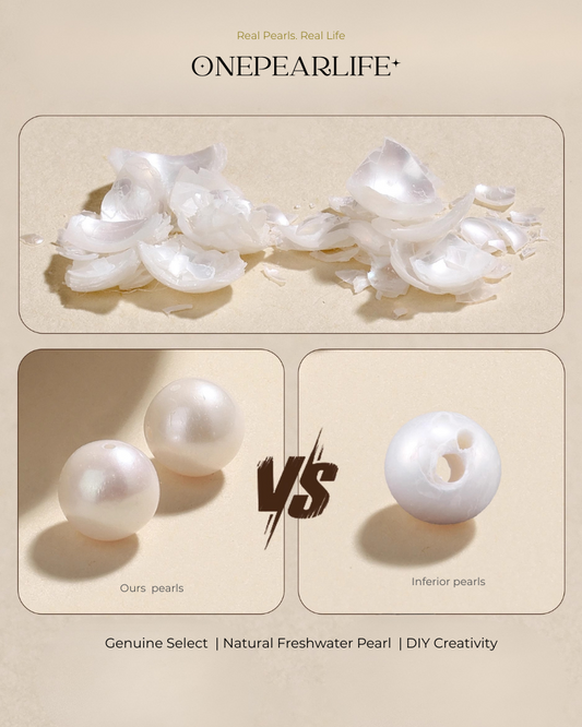 Smooth and lustrous AAA freshwater pearls for creative jewelry designs
