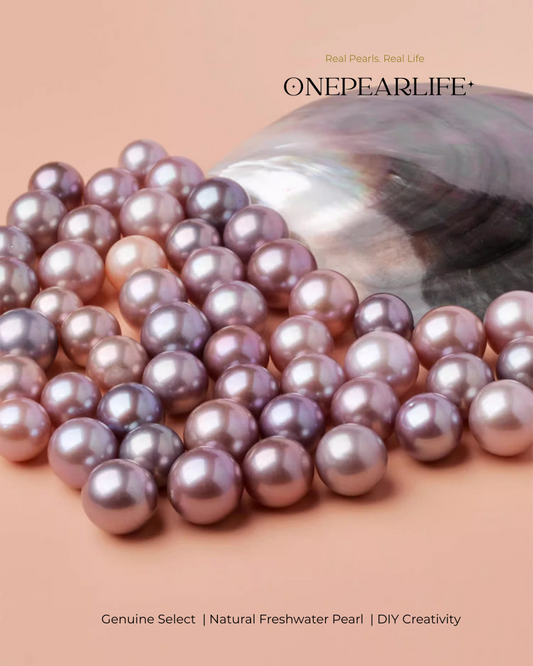 AAA Baroque Button-Shaped Freshwater Single Pearl for DIY Jewelry