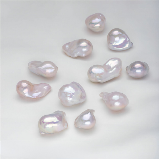 Natural Large Baroque Pearls -- AAA Quality