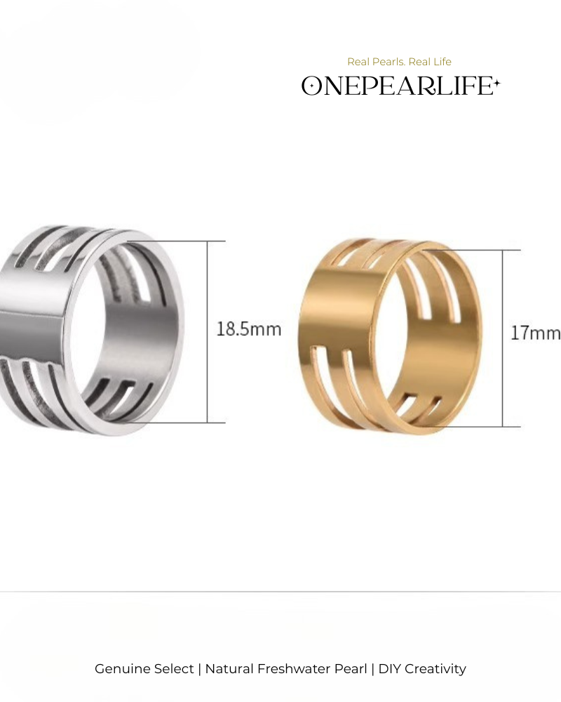 Durable ring blanks for crafting custom jewelry