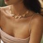 Custom Gold Vintage Pearl Choker Necklace