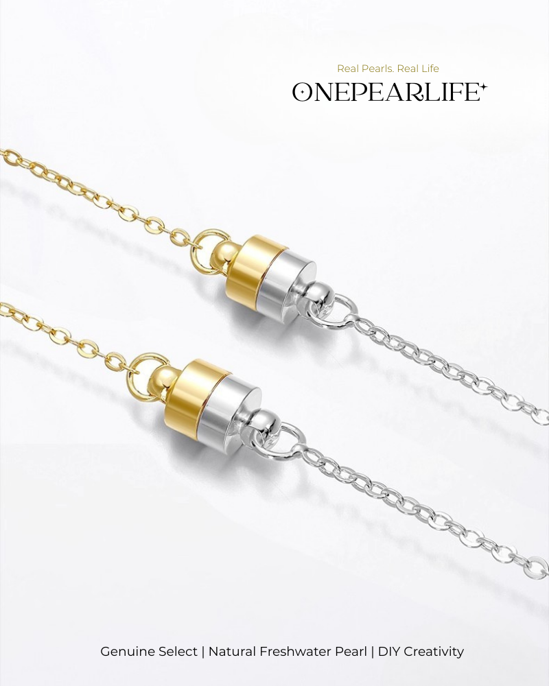 DIY Pearl Bracelet Kit for Beginners | 18K Gold Vermeil Handmade Jewelry Materials Set Onepearlife