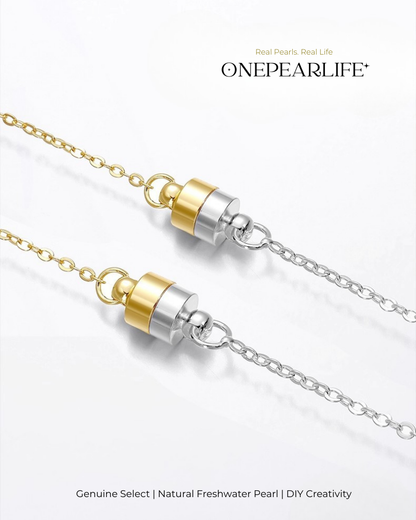DIY Pearl Bracelet Kit for Beginners | 18K Gold Vermeil Handmade Jewelry Materials Set Onepearlife