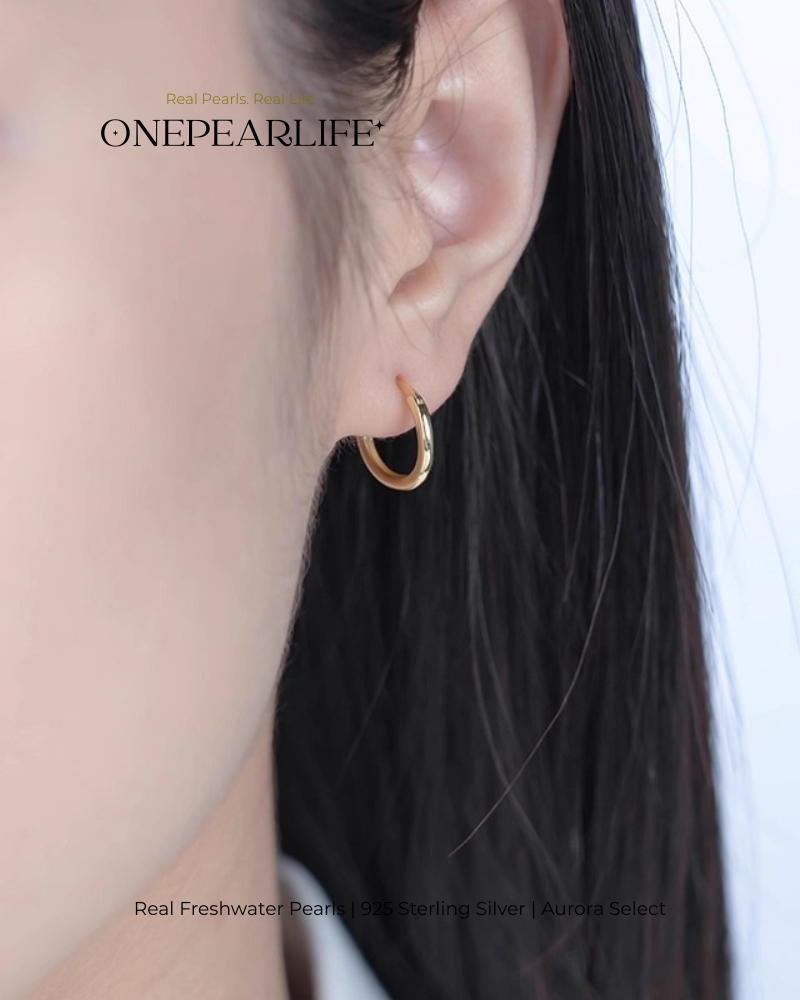 Elina – AAA Quality Natural Freshwater White Pearl Convertible Earrings | 8–8.5mm | 925 Sterling Silver or 18K Gold Vermeil