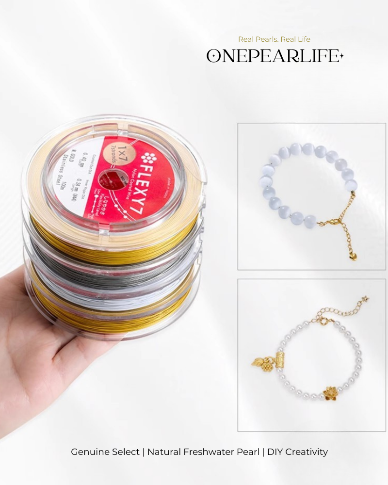 Eco-friendly coated steel wire for handmade accessories