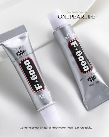 Fine-tip nozzle for precise application on pearls, rhinestones, and hair accessories