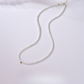 18K Solid Gold Mini Akoya Saltwater Pearl Necklace AAAA Quality