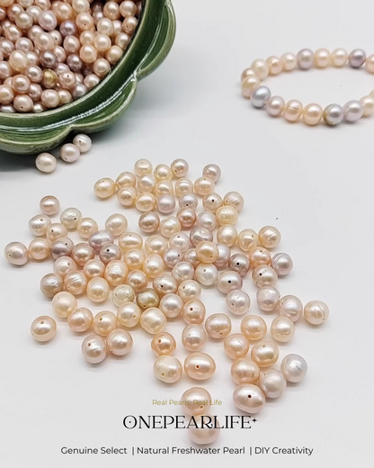 Hand-picked Mixed Color Freshwater Pearls – Perfect for DIY Jewelry Projects