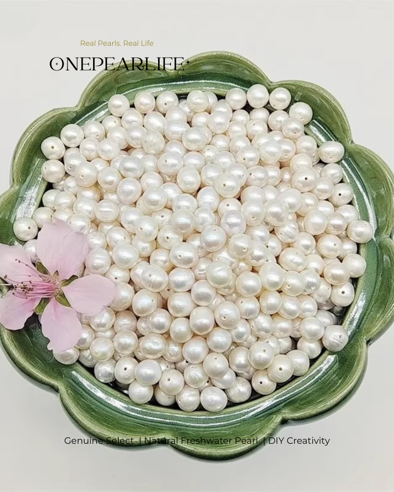 Mixed Color Round Freshwater Pearls – DIY Jewelry Supplies