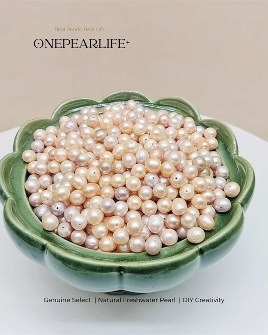 Natural Freshwater Pearl Mystery Box – Mixed Colors for Handmade Jewelry