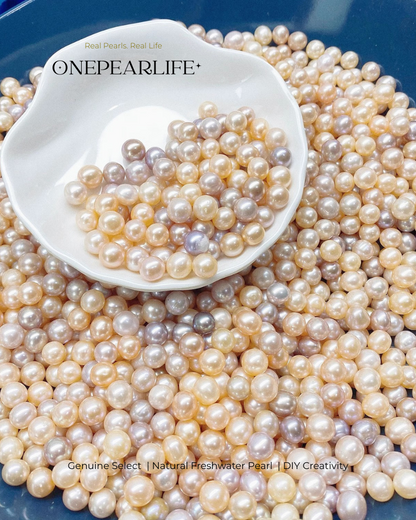 DIY Pearl Beads Kit – AAA Quality Mixed Color Freshwater Pearls