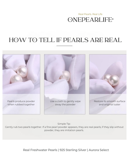 Faye – AAA Quality Natural Freshwater Pearl Drop Threader Earrings | 6–6.5mm | 18K Gold Vermeil