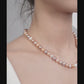 7.0-7.5mm Freshwater Multicolor Pearl Necklace - AAA Quality