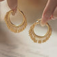 Gold Vintage Drop Earrings