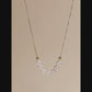 18K Gold Japanese Akoya Pearl Tincup Celeste Necklace - AAA Quality