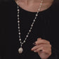 Gold Vintage Natural Baroque Freshwater Pearl Sweater Custom Necklace