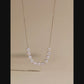 18K Gold Mini Janpanese Sea Water AKOYA Pearl Necklace - AAA Quality