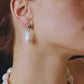 Natural Freshwater Baroque Irregular Shaped Pearl Earrings - AAA Quality