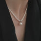 Double Strand Pearl Necklace Pendant - AAA+ Quality